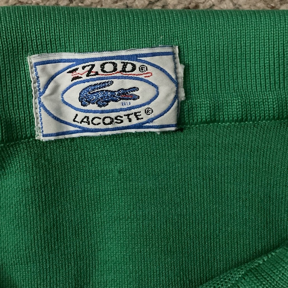 Vintage Izod Lacoste polo Shirt - Picture 3 of 4
